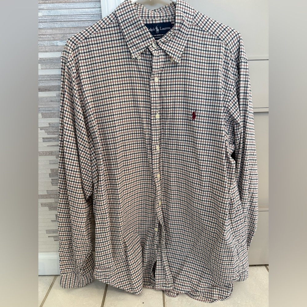 Polo Ralph Lauren checkered button down